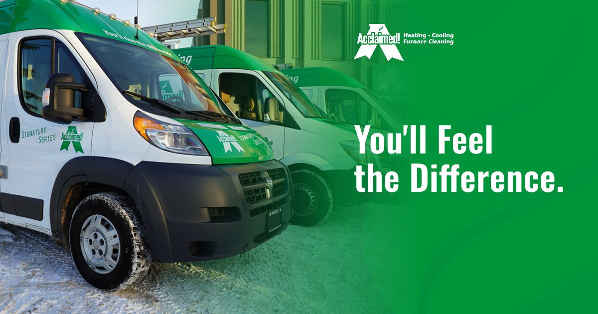 Acclaimed! Heating, Cooling & Furnace Cleaning logo