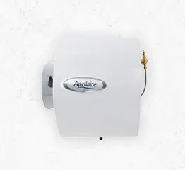 A whole-house humidifier mounts to your furnace.