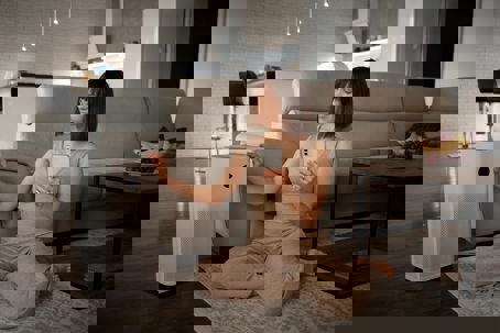 air filtration in the living room