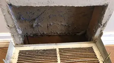 Duct Cleaning Before Photo