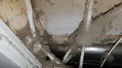 Duct Cleaning Before Photo