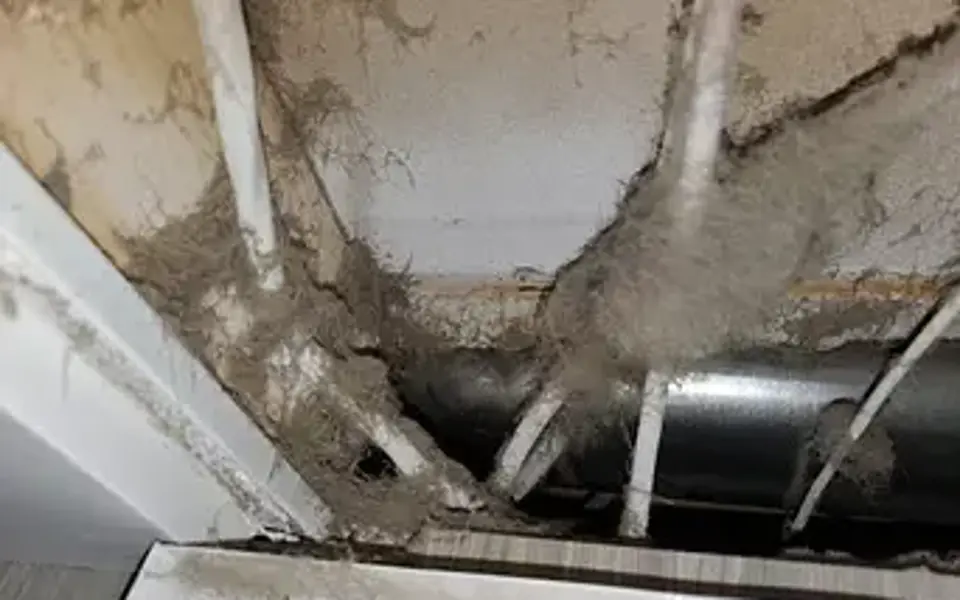 Duct Cleaning Before Photo