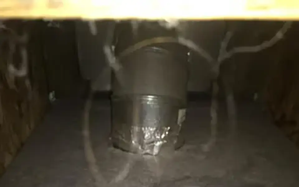 Duct Cleaning Before Photo